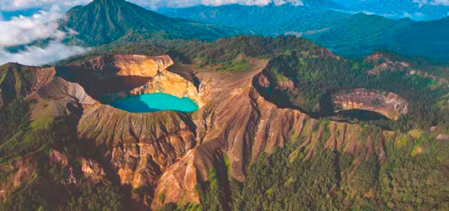 Monte Kelimutu 1 monte Kelimutu