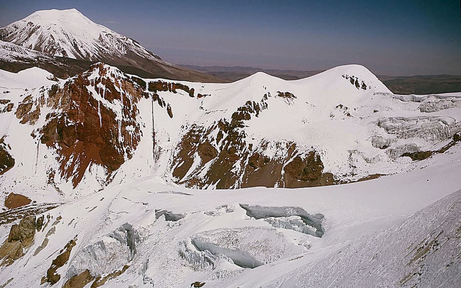 Volcán Sabancaya 3 volcan sabancaya nevado peru