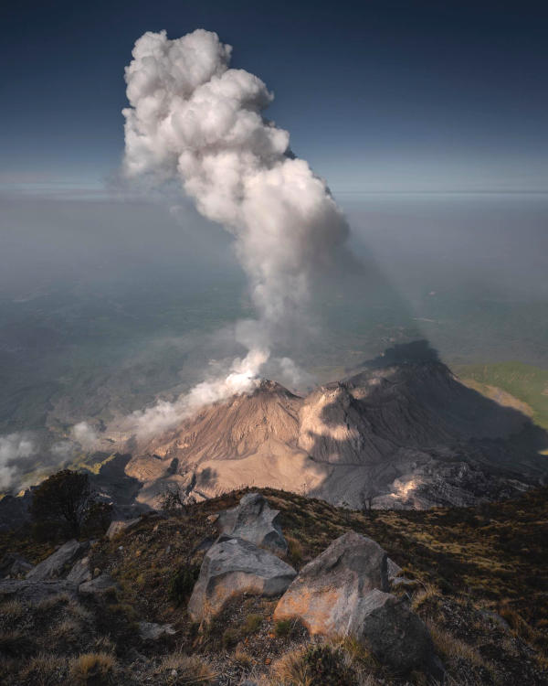 Volcán Santiaguito 2 Volcán Santiaguito 1
